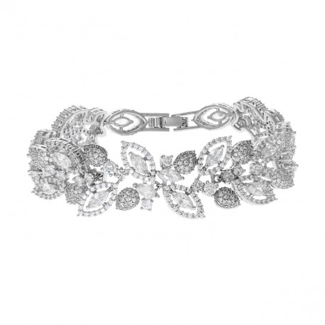 Bransoletka ELVIA SILVER 17.5cm