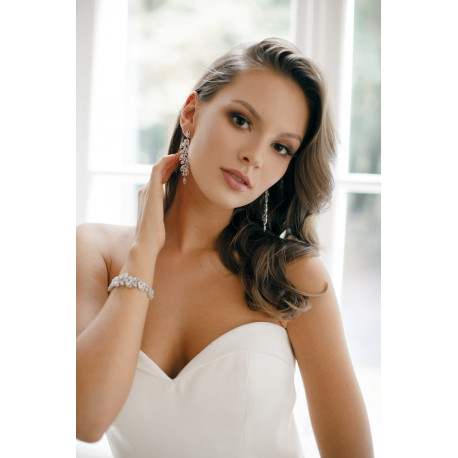 Bransoletka ELVIA SILVER 17.5cm