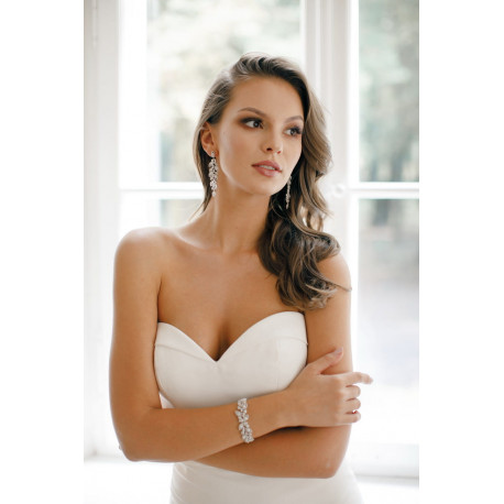 Bransoletka ELVIA SILVER 17.5cm