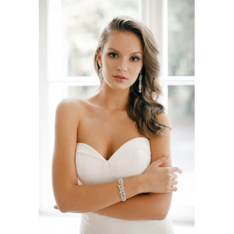 Bransoletka ELVIA SILVER 17.5cm