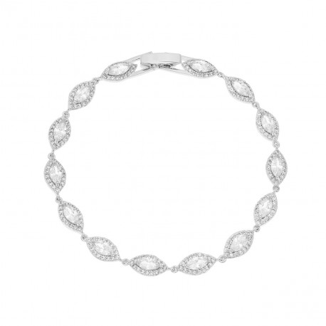Bransoletka FABIA SILVER 17.5cm
