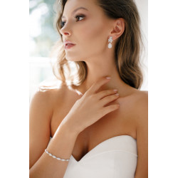Bransoletka FABIA SILVER 17.5cm