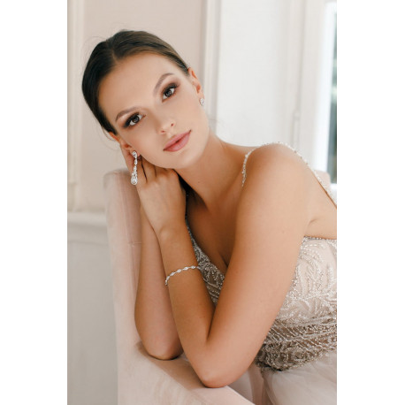 Bransoletka FABIA SILVER 16cm