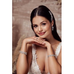 Bransoletka ELVIA SILVER 17.5cm
